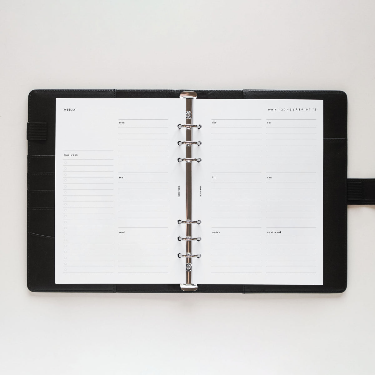 Weekly Planner - PWE03