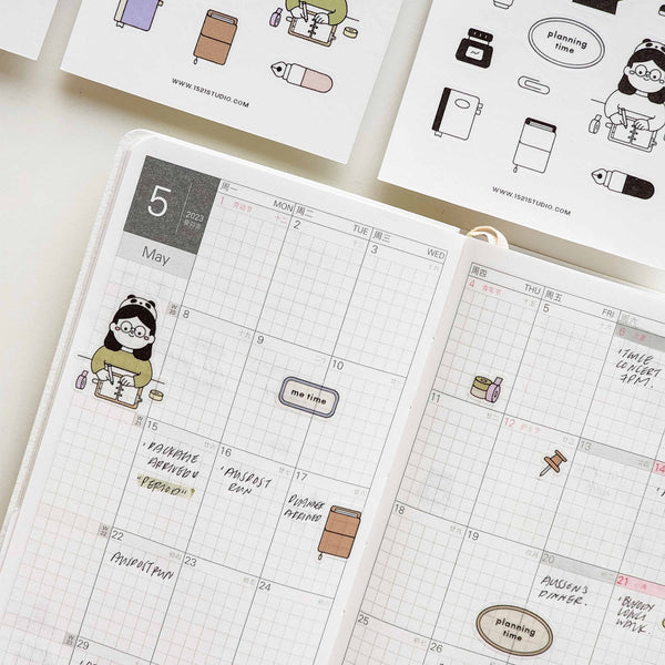 No.1 Stationery Stickers