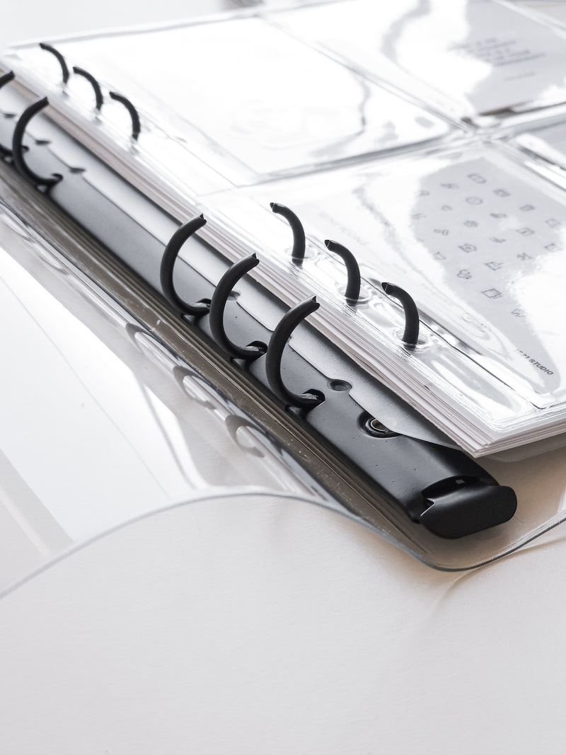 Clear Ring Planner Cover - A5