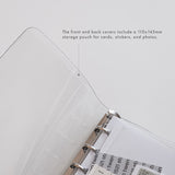 Clear Ring Planner Cover - Pocket / A7