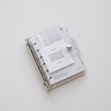 Clear Ring Planner Cover - Pocket / A7