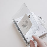 Clear Ring Planner Cover - Pocket / A7