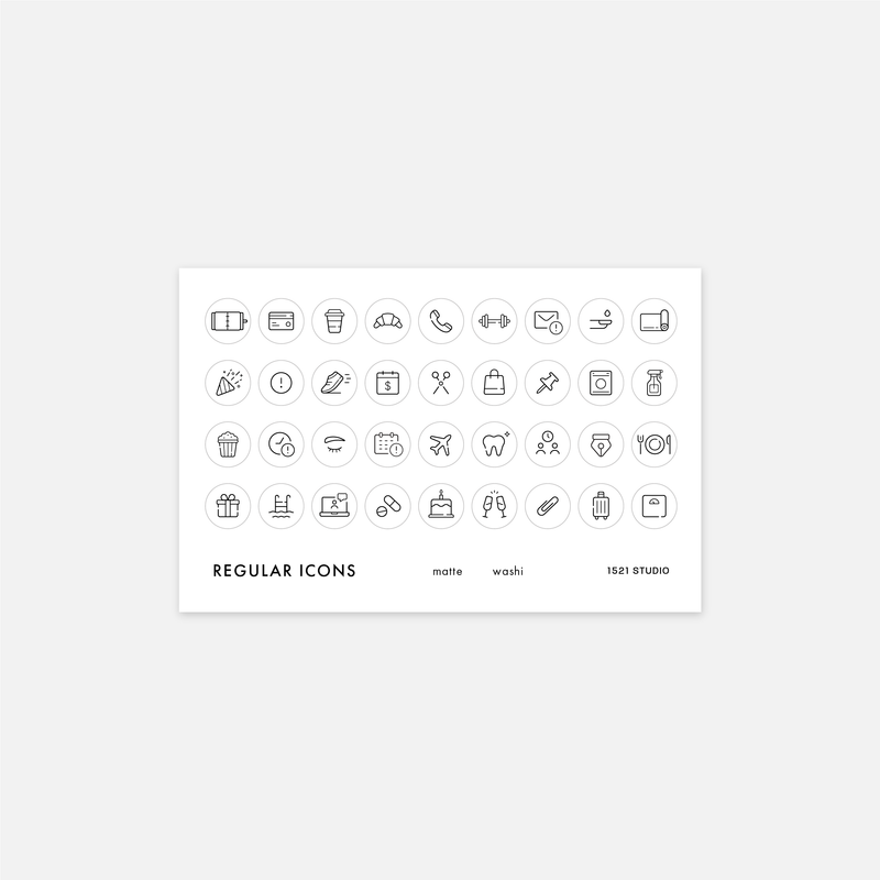 Icon Samplers - Regular & Mini