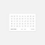 Icon Samplers - Regular & Mini