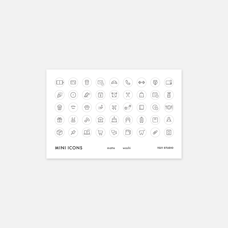 Icon Samplers - Regular & Mini