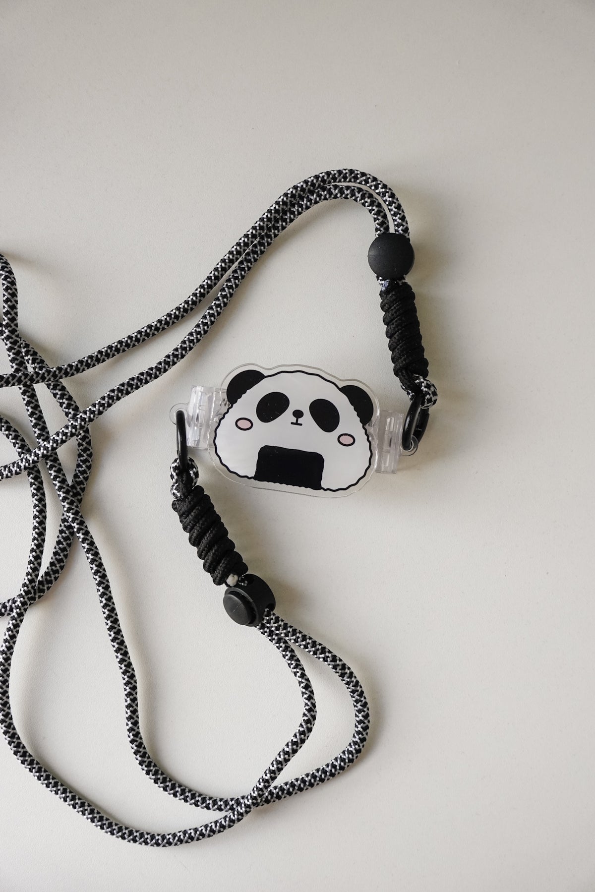 Onigiri Panda Crossbody Phone Strap