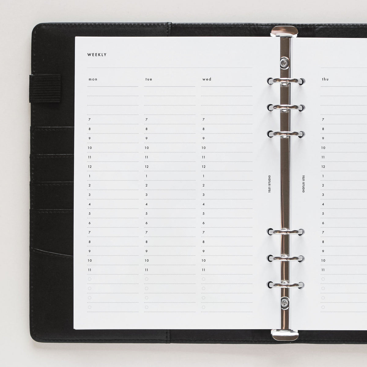 Weekly Planner Hourly - PWE05