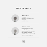 Tracker Stickers for Hobo Weeks / 0.35cm grids