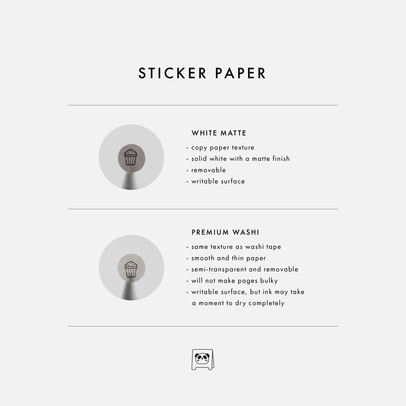 Tracker Stickers for Hobo Weeks / 0.35cm grids
