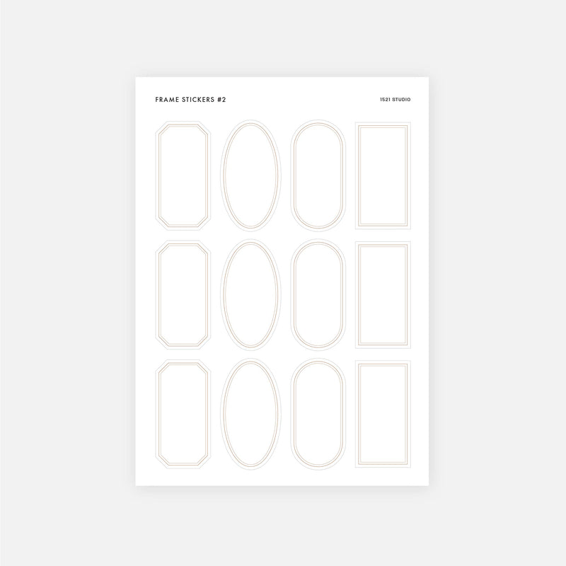Frame Stickers - Set of 2