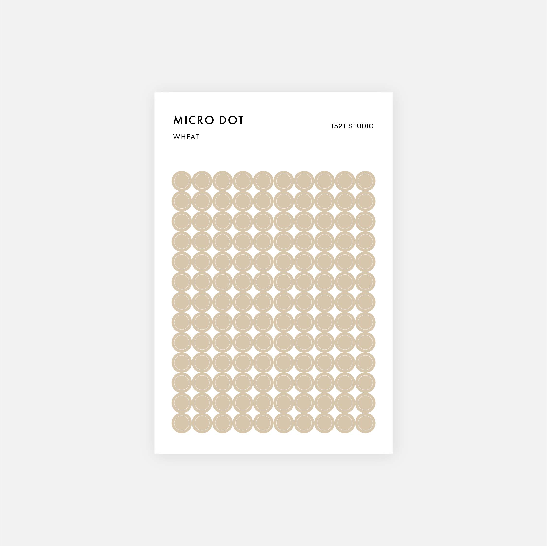 Micro Dot Stickers 3.5mm/0.14
