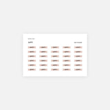 Appt Mini Word Stickers