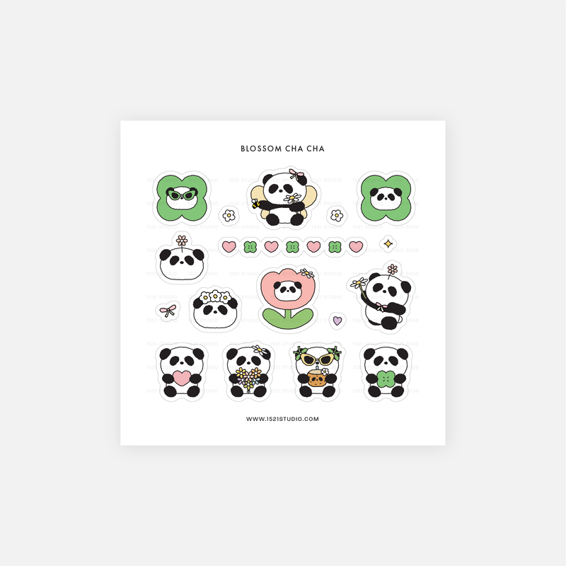 Blossom Cha Cha Stickers
