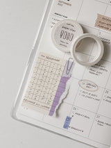 Paper Clip Slim Washi Tape