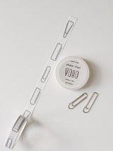 Paper Clip Slim Washi Tape
