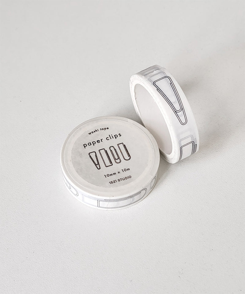 Paper Clip Slim Washi Tape
