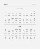 Icon Stickers - 170+ Icons to choose from