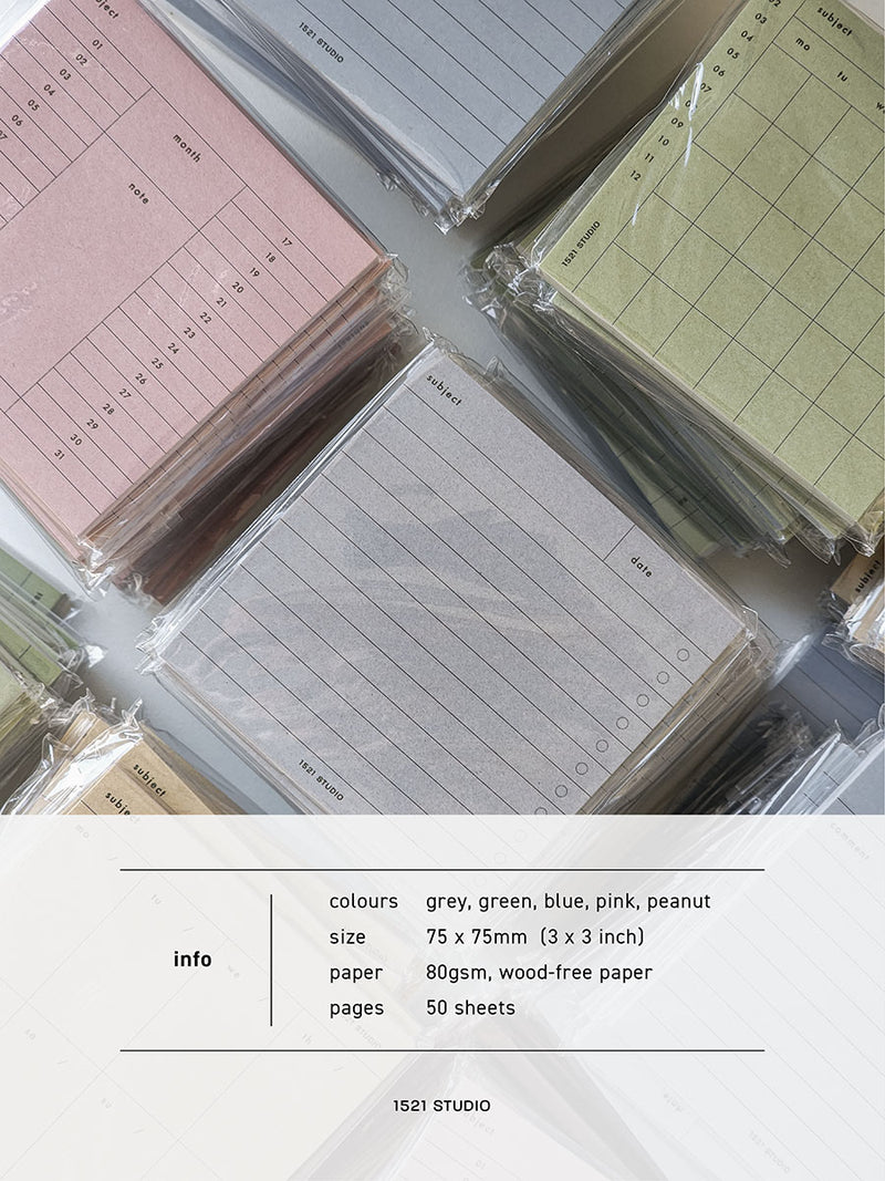 Vol.1 Sticky Notes
